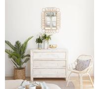 Soho cómoda de madera maciza de araucaria en color blanco decay