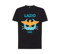 Soho Milano Camiseta de aficionado del Lazio Aquila 1900, Negro , XXL