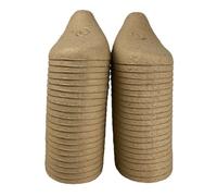 Sohodoo 40 Pares de Insertos de Hormas de Zapatos de Pulpa de Papel Soportes Reutilizables Antiarrugas for Forma de Zapatos for Hombres y Mujeres Caja de Botas y Zapatillas for Viajes y Uso Diario(S)