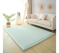 Sohodoo Alfombra de Gateo Extra Suave for bebé: 3 cm de Grosor, Antideslizante, con Aislamiento térmico for guardería y Sala de Juegos.(Green,200-150cm)