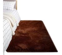 Sohodoo Alfombras Suaves for pasillos de Dormitorio, Alfombra esponjosa Antideslizante for mesita de Noche, Alfombra Peluda Larga(U,100-160cm)