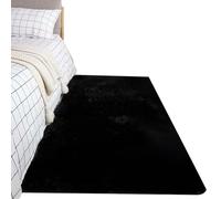 Sohodoo Alfombras Suaves for pasillos de Dormitorio, Alfombra esponjosa Antideslizante for mesita de Noche, Alfombra Peluda Larga(S,100-160cm)
