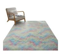 Sohodoo Alfombras Suaves for pasillos de Dormitorio, Alfombra esponjosa Antideslizante for mesita de Noche, Alfombra Peluda Larga(J,100-200cm)