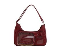Sohodoo Anime Cosplay Ita Bag Y2K Japonés Kawaii Crossbody Gran Capacidad PU for Mujeres Esenciales Diarios(Red)