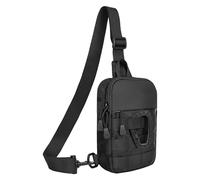 Sohodoo Bolso bandolera táctico, compacto y resistente for el pecho, ideal for llevar a diario.