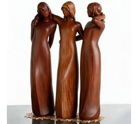 Sohodoo Estatua de Figuras de Resina de la Amistad de Las Hermanas, Estatua de la Amistad for Mujeres, celebra amistades, cumpleaños de Amigas for Mujeres, Regalo de cumpleaños for Mejores Amigas(B)