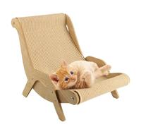 Sohodoo Sillón rascador de Madera for Gatos: Elegante y Duradero, Garantiza un Uso Duradero for su Amado compañero felino(M)
