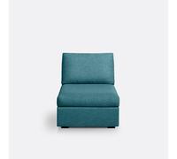 So'home Butaca, confort superior, jaspeado, Robin. Talla 1 plaza. Color Azul