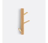 SO'HOME Perchero De Pared Con 3 Ganchos De Madera SUSPENSO. Talla talla única. Color Natural