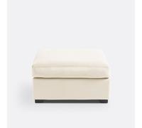 So'home Puf de excelente comfort, algodón, Robin. Talla 1 plaza. Color Beige