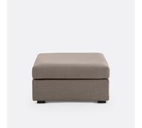 So'home Puff jaspeado Bultex Robin. Talla 1 plaza. Color Marron