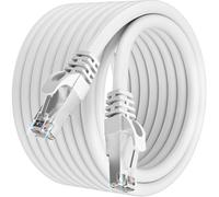 Soibke Cable Ethernet 18 metros, Cat 7 Gigabit 10Gbps 600MHz RJ45 Blindado Alta Velocidad Cable Internet S/FTP Cable de Red Cable LAN Impermeabilización Exteriores para Enrutador Módem