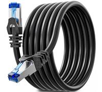 Soibke Cat 6 Cable Ethernet 15 Metros Cable de Red 15m Blindado FTP Gigabit