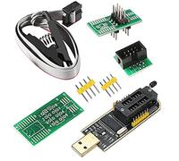 SOIC8 SOP8 chip de flash IC CH341A programador USB chip BIOS módulo programador USB (programador SB+clip SOP8 + adaptador)