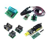 SOIC8 SOP8 - Clip de prueba para 93CXX 25CXX 24CXX 24CXX adaptador de programación de circuitos USB de repuesto