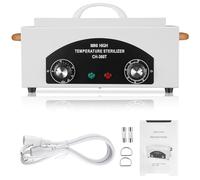 Soiiw Esterilizador de alta temperatura, máquina autoclave de 110 V, 300 W, esterilizador de uñas esterilizador de calor seco, esterilizador de manicura, 1,5 L, equipo de salón para herramientas de