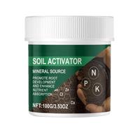 Soil Activator, Health Soil Booster, 2.17x2.56 Inches Rich Mineral Blend, Organic Nutrient Formula, Root Growth, Source Nutrients Enhancer for Gardening Lawn Houseplant Vegetable