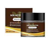 Soil Activator, Plant Fertilizer, 60g Natural Formula and Quick Start Nutrients, Growth Booster for Fruit, Vegetable, Beans, Garden, Flower, Evergreen Trees, Houseplants, Planting