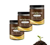 Soil Activator, Water-Soluble Soil Improvement Loosening Agent - Boost Root Development & Plant Growth for Vegetables, Flowers, Lawns, Gardens, All Plants (3PCS 120g)