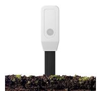 Soil Moisture Meter, Accurate Farming Water Sensor Tool, Landscaping Moisture Reader, Easy-Read Probe for Vegetable Beds, and Outdoor Agriculture, 6.93x1.26x0.79 inches, White Black