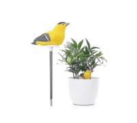 Soil Moisture Meter Watering Alarm Bird Plant Water Tester Hygrometer Sensor Gardening Tool Kit for Planter Water Remind Warining Alert (Yellow)