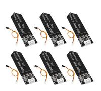 Soil Moisture Sensor Módulo RUIZHI 6 Piezas Sensor de Humedad del Suelo V2 Capacitivo Sensor de Humedad Capacitiva del Suelo con Cable DC 3.3-5.5V Compatible con Arduino