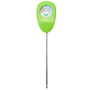 Soil Moisture Tester Meter, Battery Gratis PH Analyzer Tool, 9.84x1.18 inches Two Sensor Probe, Easy Read Scale, Accurate Monitoring for Indoor Plants, Outdoor Lawns, Garden Farms