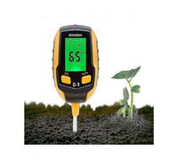 Soil Ph Meter 4-in-1 Soil Tester Moisture Digital Plant Thermometer Test Moisture Meter for Potted Plants Gardens Lawns