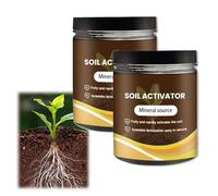 Soil Pro Activator, Softmildty Soil Activator Treasure for Plants, Organic Bone Meal Fertilizer for Vegetables, Prevent Compaction,Promote Plant Rooting (120g, 2pcs)