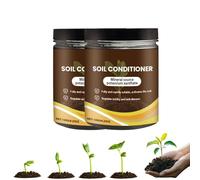 Soil Pro Activator, Water-Soluble Soil Care Formula for Vegetables, Flowers, Potted Plants and Garden Use (2pcs)
