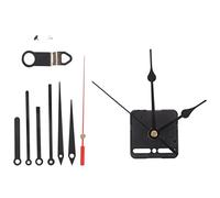 SOIMISS 1 juego Mecanismo de Movimiento Silencioso para Reloj de Pared Kit de Reemplazo DIY con Manecillas Metálicas y Ganchos para Relojes de Manualidades y Reparación Compatible con