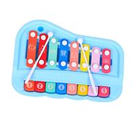SOIMISS 1 Juego Piano Infantil de Golpeo para Juguete Musical Educativo de Notas Color Azul para Desarrollo y Percepción Musical
