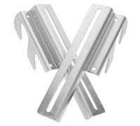 SOIMISS 1 Par Soporte De Conversión De Marco De Cama Soportes De Marco De Cama Para Cabecero Adaptador De Marco De Cama Adaptadores De Cabecera De Marco De Cama Acero Inoxidable Silver