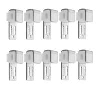 SOIMISS 10 Clips Metálicos para Muelles de Sofá Conector de Sofá Seccional Ajustable Accesorios para Reparación de Resorte de Asiento 10 Piezas para Muebles Seccionales Reducción de