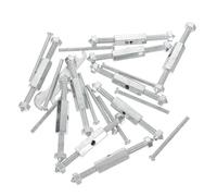 SOIMISS 10 Juegos de Tornillos Reparadores de Casete Tipo 86 de Acero Llave para Reparación de Cajas de Conexiones y Prevención de Aflojamiento Varios estilos