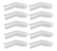 SOIMISS 10 Piezas Clip Corrector de Forma de Nariz U Plástico Duradero Soporte Cómodo y Seguro para Elevación y Enderezado del Puente Nasal Uso Diario y Belleza Facial