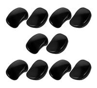SOIMISS 10 Piezas Protectores Auditivos Cubiertas Orejas, para Tintes de Cabello de Plástico Negro, para Uso Profesional y Personal