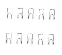 SOIMISS 10 Piezas Resortes De Drenaje Para Trompeta, Componentes Camarilla De Drenaje, Resorte Metálico Inoxidable Negro, Accesorios Musicales Para Reparación y Mantenimiento