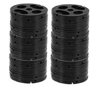 SOIMISS 100 Hebillas de Ajuste para Asientos de Coche Banda Elástica, Material Abs Resistente y Buena Flexibilidad para Cojines de Asiento en Hogar y Automóvil