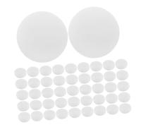 SOIMISS 100 Piezas De Repuesto Para Borlas De Polvo: Esponjas De Maquillaje, Esponjas De Maquillaje, Almohadillas Aplicadoras De Repuesto Para Polvos Sueltos Y Base.