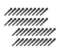 SOIMISS 100 Silenciadores de Goma Negros para Tijeras de Peluquería y Mascotas Barra Amortiguadora de Corte Ajustable Accesorios de Repuesto para Estilismo Profesional y Uso Doméstico