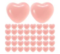 SOIMISS 100 Unidades Accesorio para Nariz de Peluche en Forma de Corazón Rosa de Plástico para Oso de Peluche Instalación Fácil Adecuado para Viajes y Actividades al Aire Libre