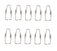 SOIMISS 10piezas Resorte Válvula de Agua Plateado de Accesorios Cámara de Drenaje de Trompeta de Repuesto para Llave de Watergate