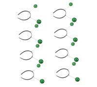 SOIMISS 12 Piezas Diademas Extraterrestres con Antenas de Espuma para Fiesta de Halloween y Accesorios Creativos para Mujeres y Niñas Verde