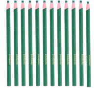 SOIMISS 12 Piezas Lápices de Cera para Marcar sin Necesidad de Afilar, Color Verde, Precisión Alta para Diseño de Moda y Procesos Creativos de Costura