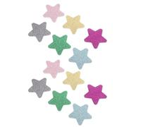 SOIMISS 12 Piezas Limas de Uñas Estrella Navideña Esponjas Desechables para Pulir Uñas Mini Limas para Modelar Manicura