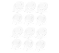 SOIMISS 12 Piezas titular de la pulsera del anillo base de exhibición Hombres soporte pantalla de pulsera percha brazalete joyas estante de la joyería de acrílico estante para pulseras