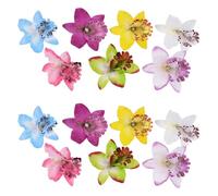 SOIMISS 14 Pinzas Cabello Flores Hawaianas Tocado Floral Bohemio Multicolor 14 Piezas Horquillas Ligeras Antideslizantes Ideales para Playa Vacaciones y Sesiones de Fotos Veraniegas