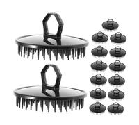 SOIMISS 15 Cepillos De Viaje Para Lavar El Cabello Cepillo Para El Cuero Cabelludo Peine Portátil