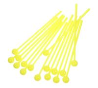 SOIMISS 16 piezas Baquetas y para para Material Duradero Didáctica Infantil Diseño Ergonómico para Desarrollo Manual Color Amarillo